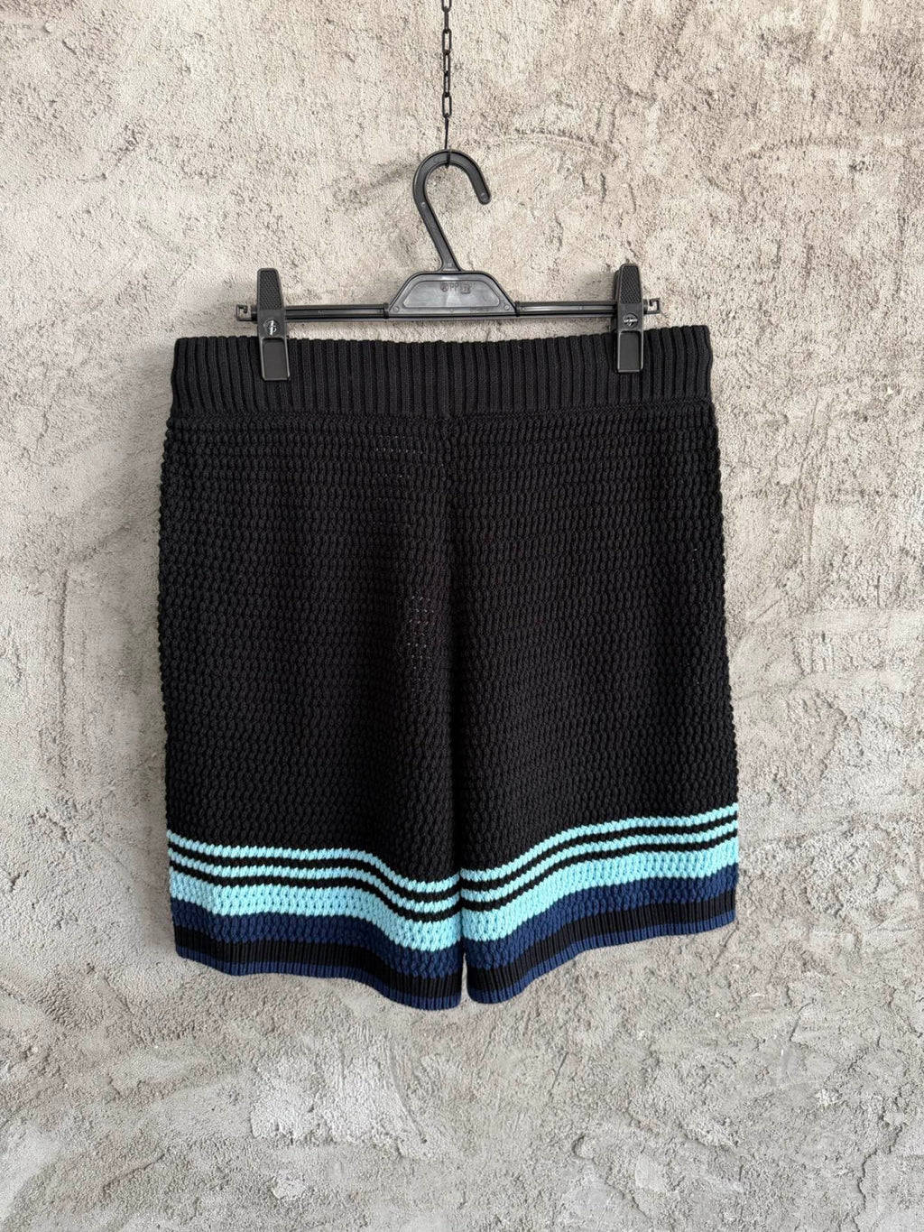 Casablanca Tennis Cotton Crochet Short Sleeve Shirt Shorts Suit #336882