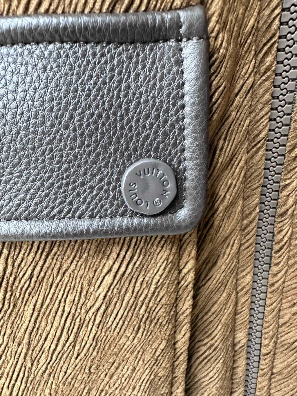 Louis Vuitton Mix Leather Blouson Jacket #96816