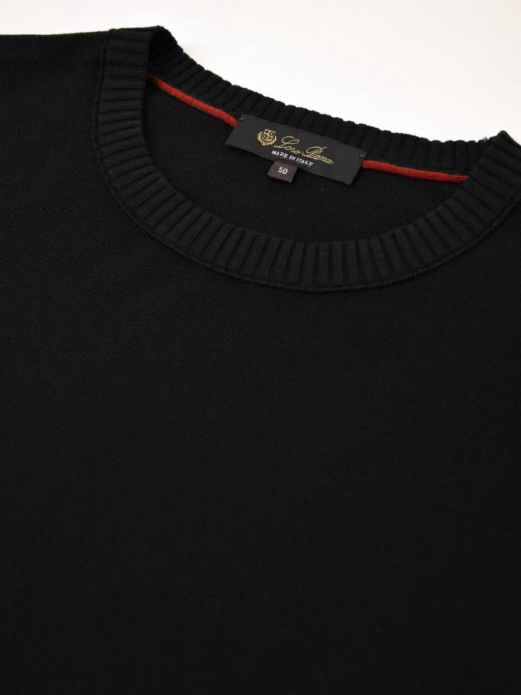Loro Piana Solid Color Round Neck Pullover Short Sleeve T-shirt #377035