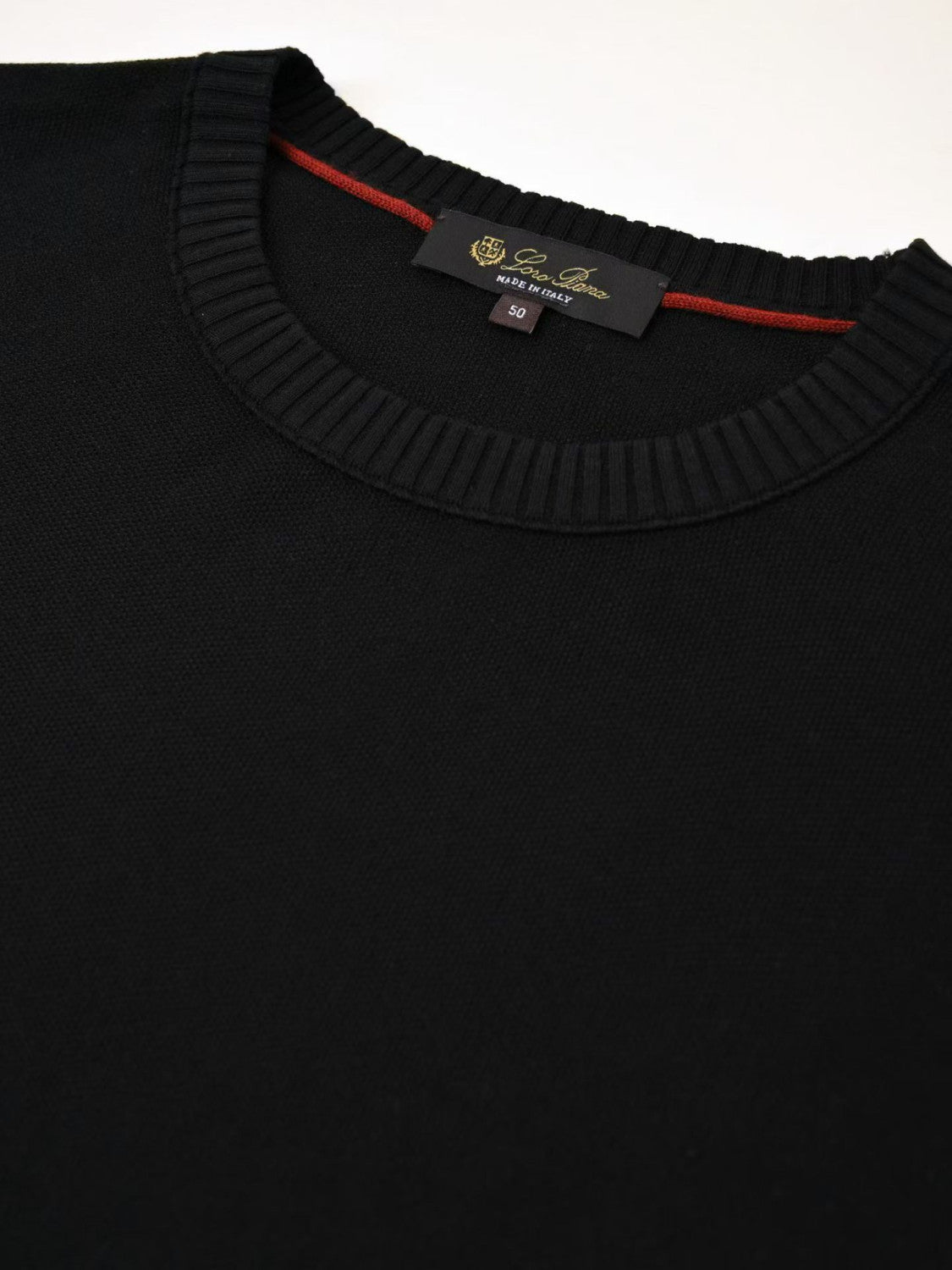 Loro Piana Solid Color Round Neck Pullover Short Sleeve T-shirt #377035