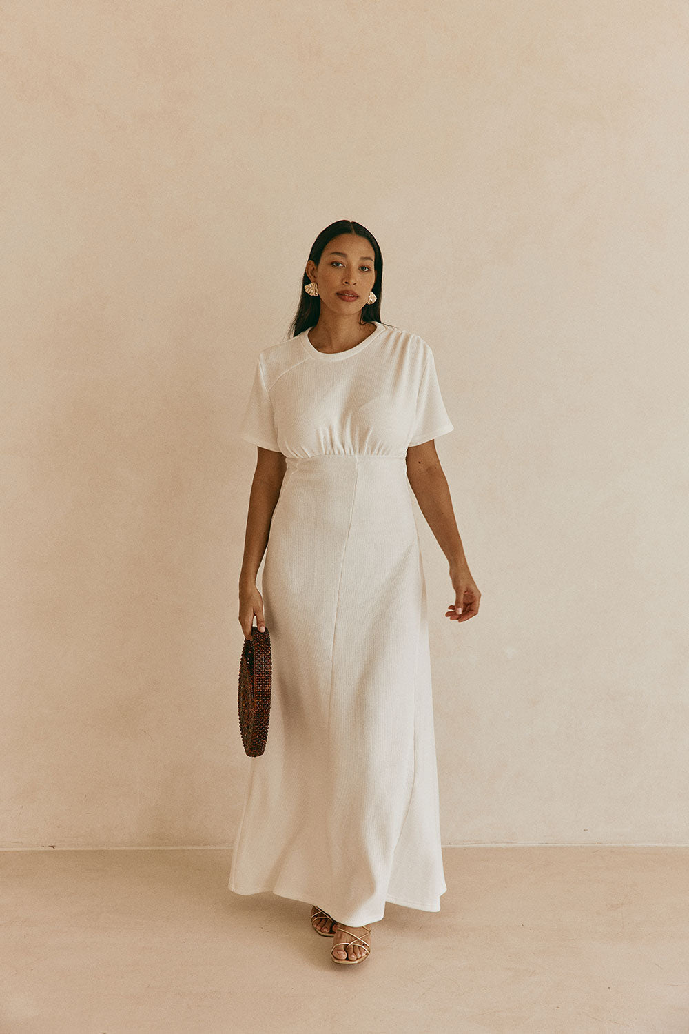 Gizelle Dress - White