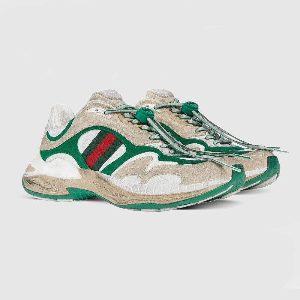 GUCCI Gucci 2.0 Sneaker in Mesh and Leather #380412