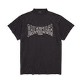 Balenciaga Men's Summer Solid Color Letter Logo Print Round Neck Regular Fit Short Sleeve T-Shirt #74219