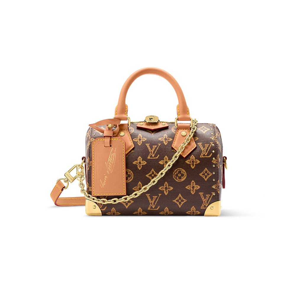 LOUIS VUITTON Speedy Trunk 20 Other Monogram Canvas Women Bags M28102 #377232