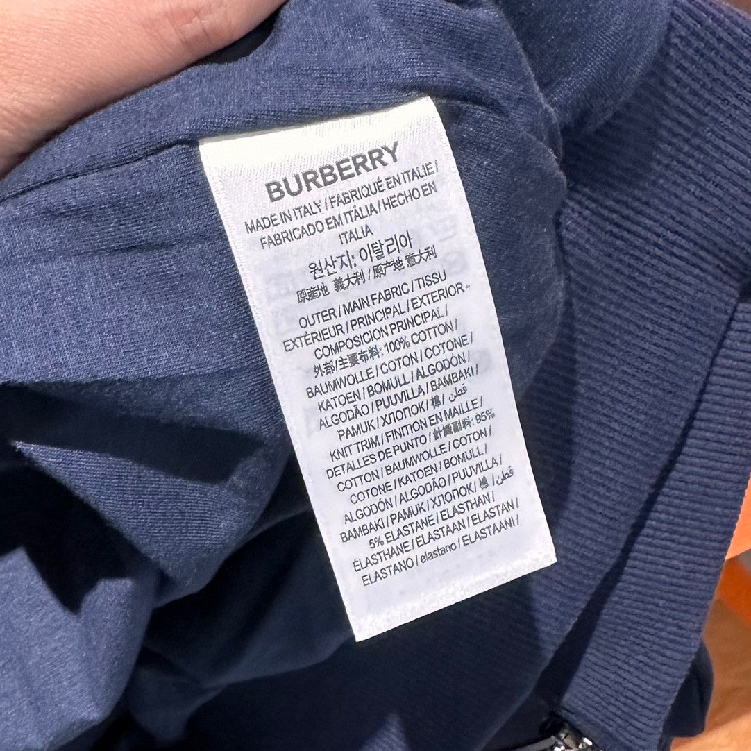 Burberry Long Sleeved Hooded Zippered Jacket #96461
