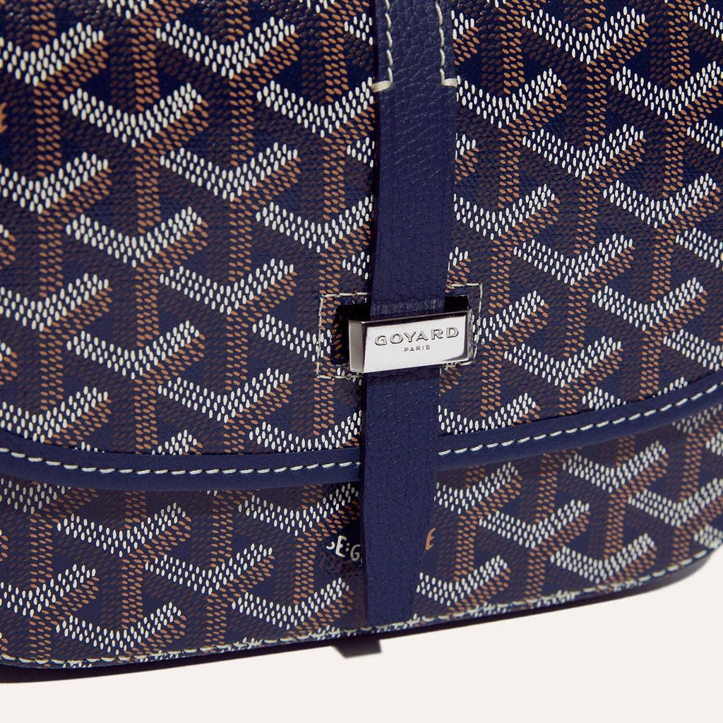 GOYARD Belvedere Bag Navy Blue Fashion Trend Logo Satchel Bag Simple Elegant Adjustable Shoulder Bags #71381