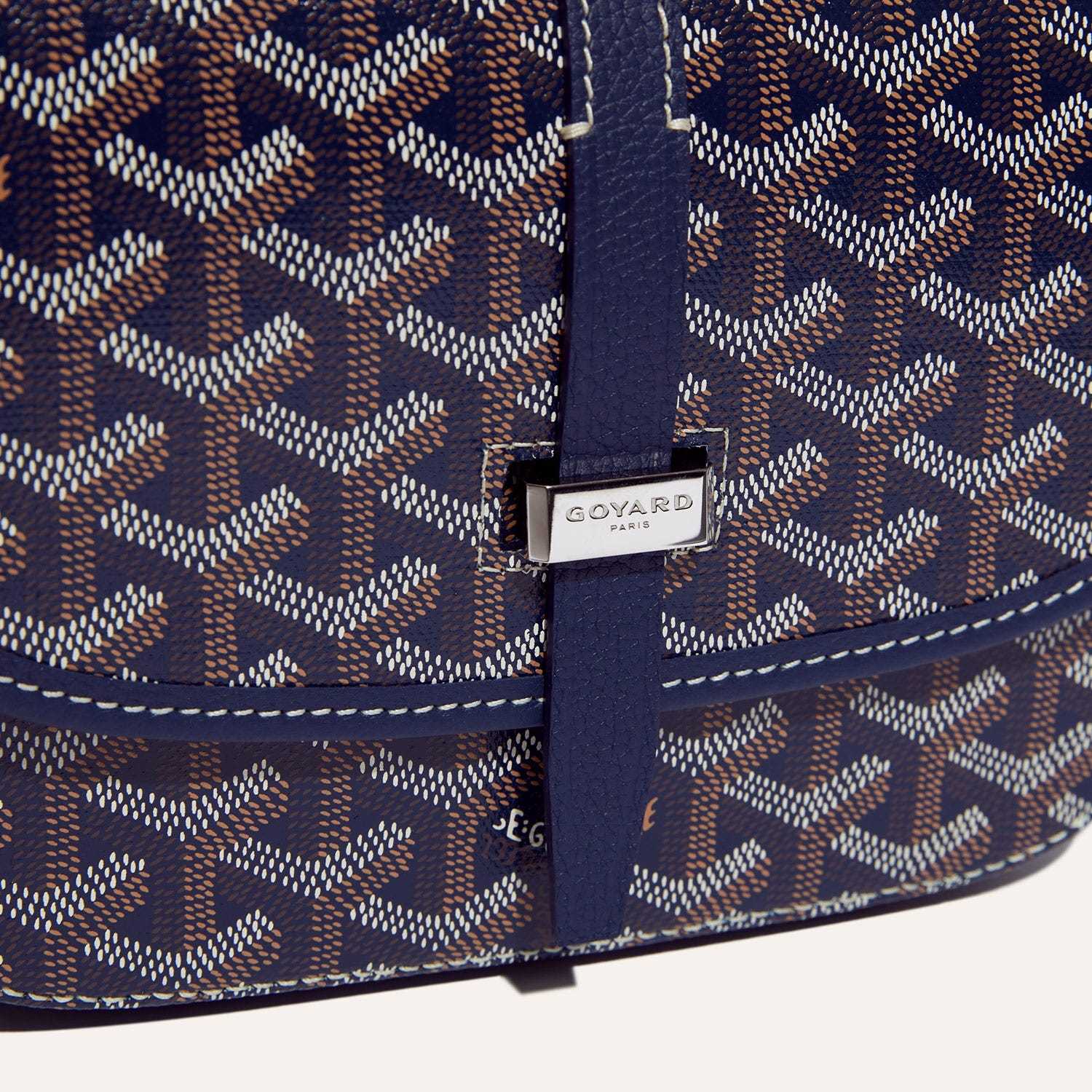 GOYARD Belvedere Bag Navy Blue Fashion Trend Logo Satchel Bag Simple Elegant Adjustable Shoulder Bags #71381