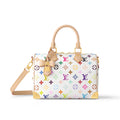 Louis Vuitton Lv X Tm Speedy Bandoulière 25 Women's Colorful Monogram Print Adjustable Detachable Strap Leather Shoulder Crossbody Bag Tote Bags #75434