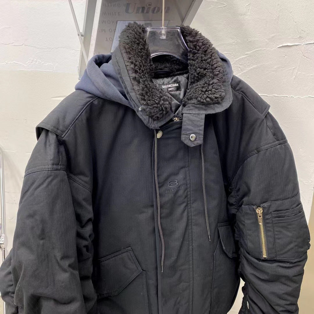 Balenciaga Men's Women's Flying Cotton Jacket Coat #52318