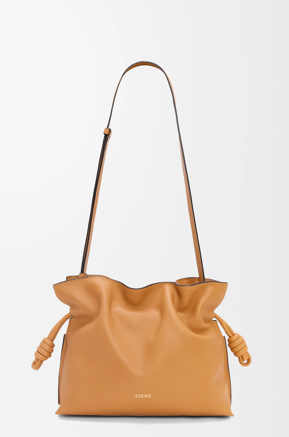 Loewe Women's Medium Nappa Calfskin Leather Flamenco Clutch Solid Color Shoulder Crossbody Bag Magnetic Clasp Closure Bag Bags 0010966075 #81348