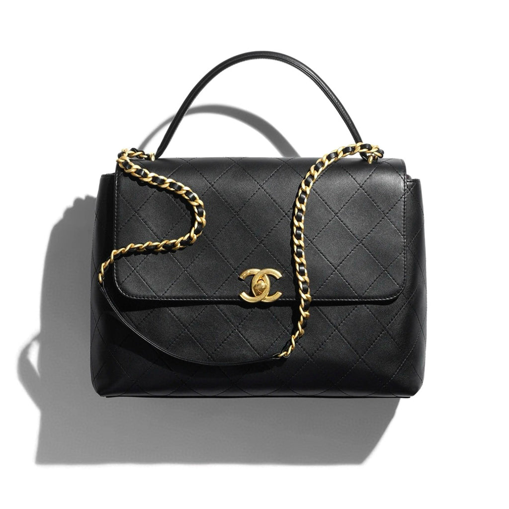Chanel Women's Classic Fashion Solid-Color Leather Diamond Quilted Flap Handbag Briefcase Shoulder Bag Crossbody Bag Bags #78966