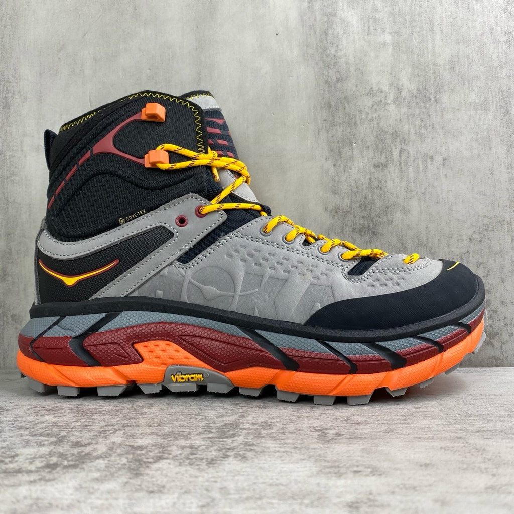 Hoka Men's Spring/Fall Fashion Casual Round Toe Lace Up Slip Resistant Durable Thick Sole High Top Outdoor Sneakers Shoes #79266