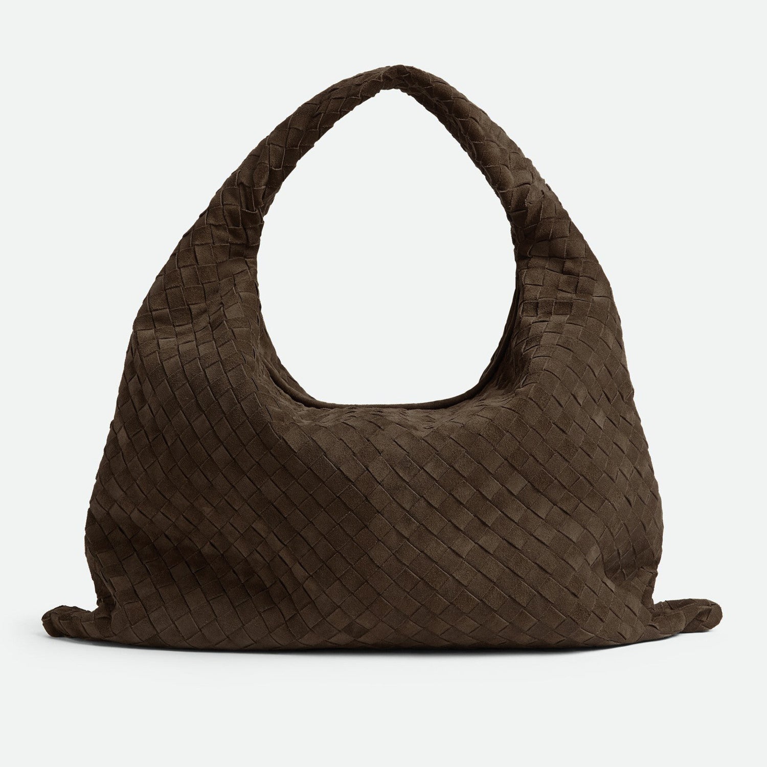 Bottega Veneta Hop Large Multicolor Collection Intrecciato Woven Shoulder Bag Suede Glossy Leather 100% Genuine Leather Fashion Temperament Bags 763970V3IV12190 #81129