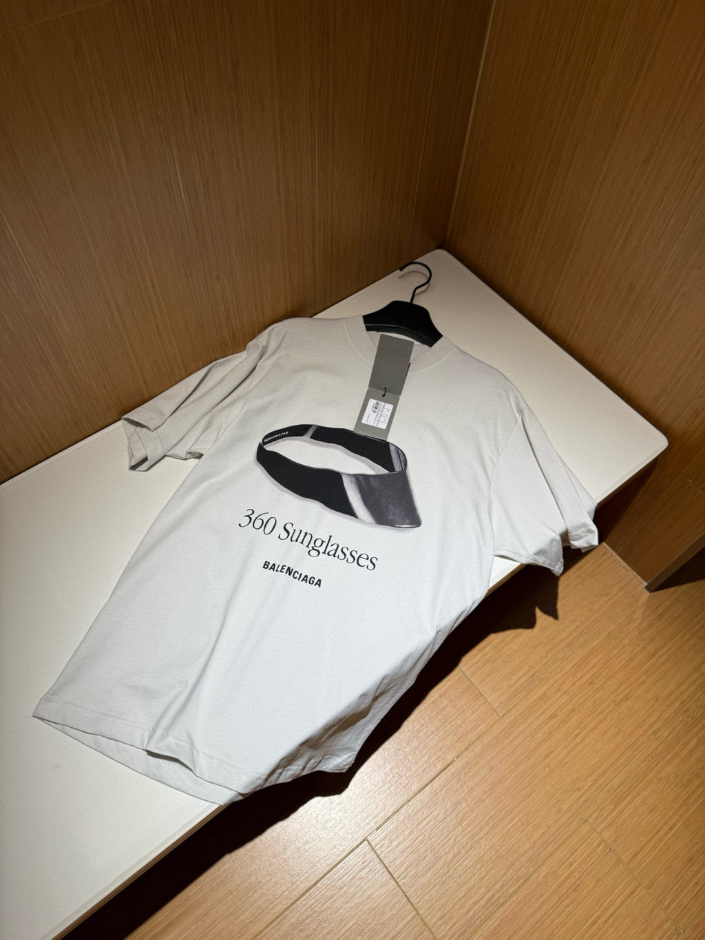 Balenciaga Men's And Women's Summer Graphic Print White Round Neck Cotton Short Sleeve T-shirt #75741