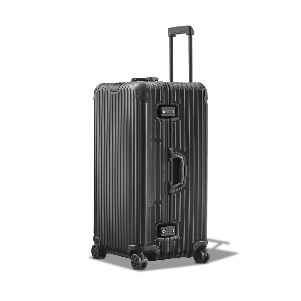 Rimowa Men's And Women's Fashion Classic Solid Color Checked Luggage With Retractable Handle 33-inch Suitcase Checked Luggage Bag Bags #79299