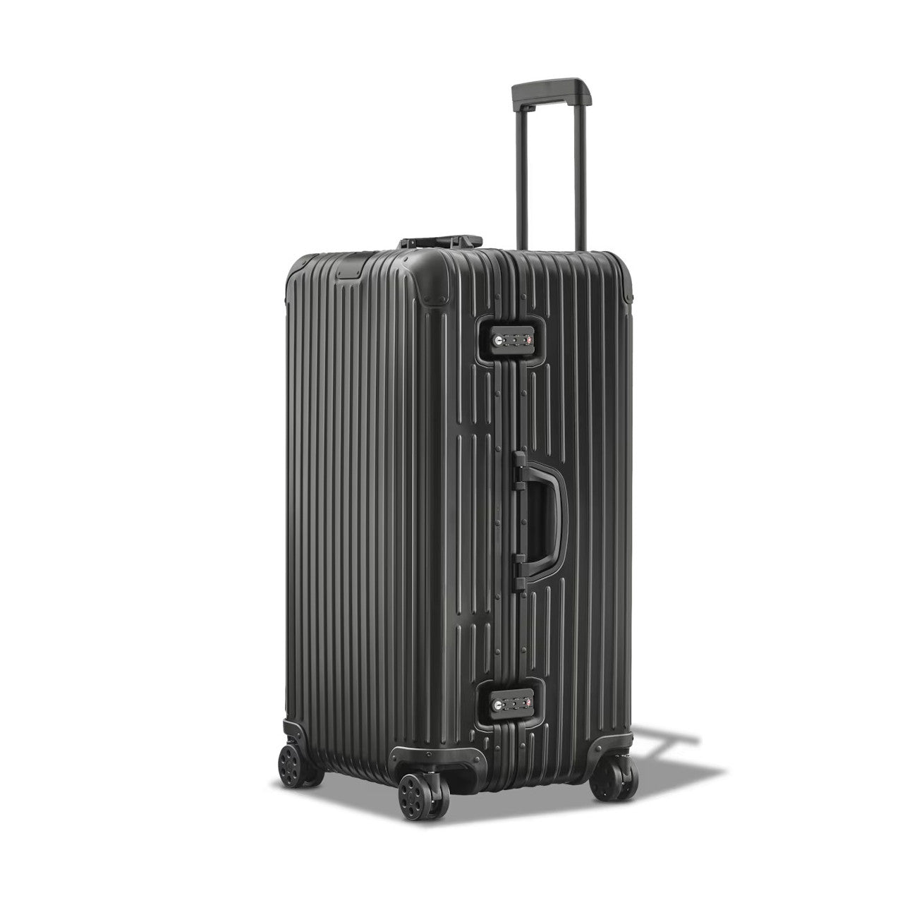 Rimowa Men's And Women's Fashion Classic Solid Color Checked Luggage With Retractable Handle 33-inch Suitcase Checked Luggage Bag Bags #79299