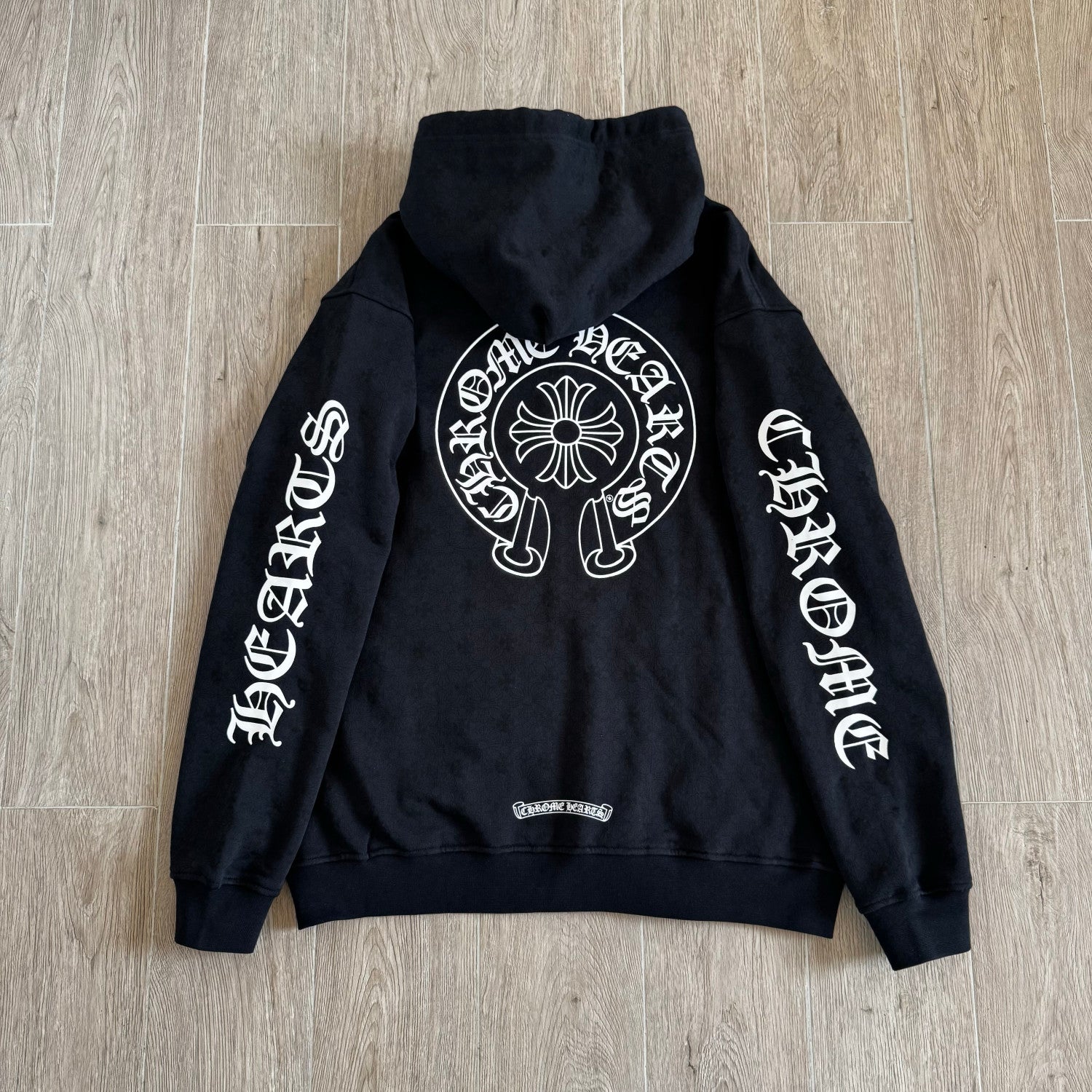 Chrome Hearts All Over Printed Dark Pattern Hooded Sweatshirt Pants #375728