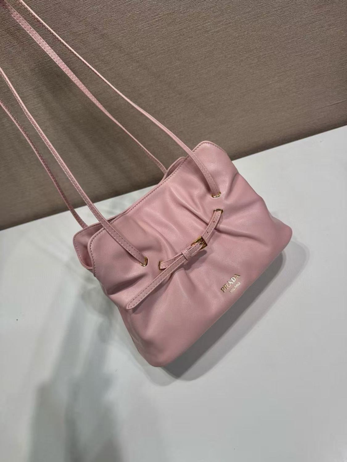 Prada Women's New 2025 Lambskin leather Cloud bag #193164