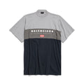 Balenciaga Men's Summer Logo Letter Printed Color Collision Round Neck Short Sleeve T-Shirt #75929