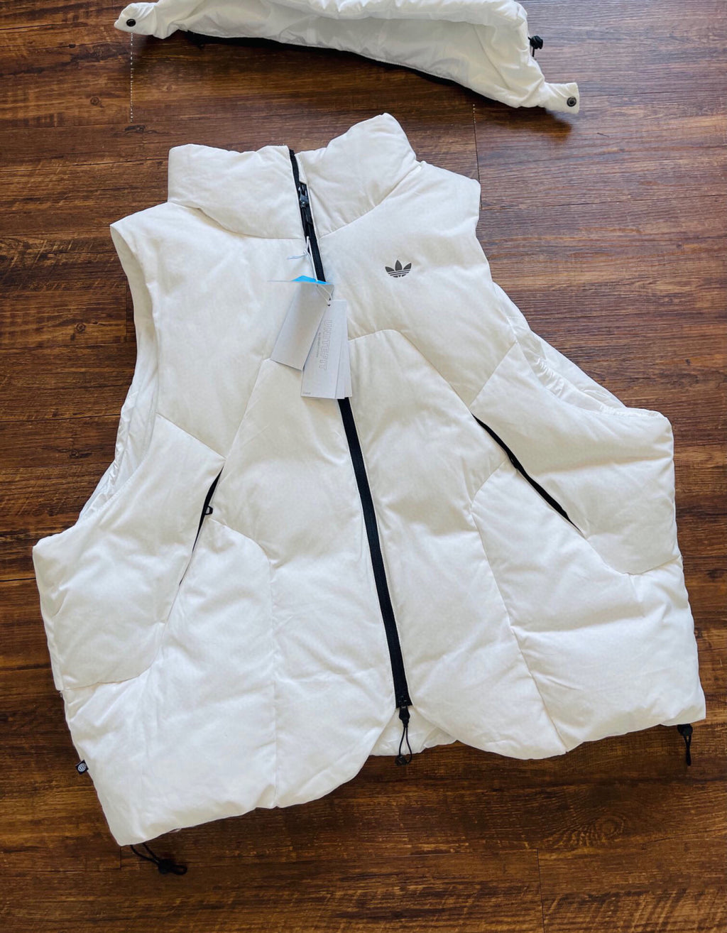 Adidas Originals x HAMCUS Hooded Long Sleeved Down Jacket #21976