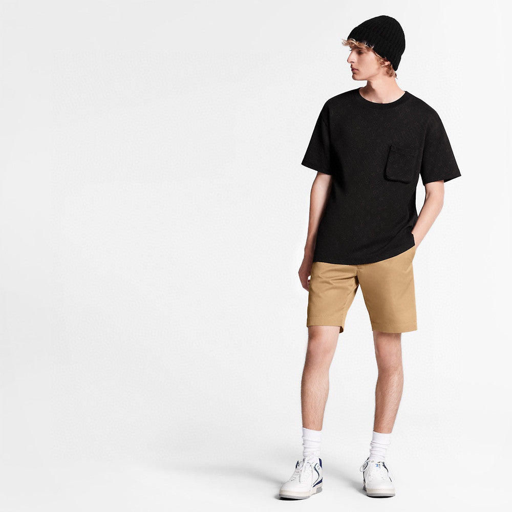 Louis Vuitton Cotton Pocket Short Sleeve T-Shirt #96181
