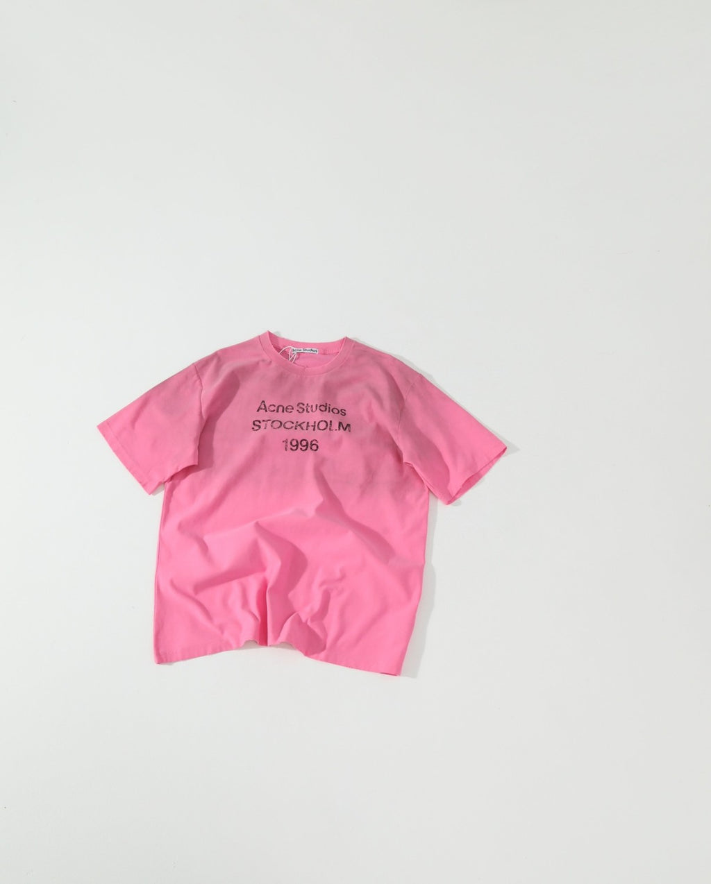 Acne Studios Logo T-shirt Relaxed Fit Cotton #337208