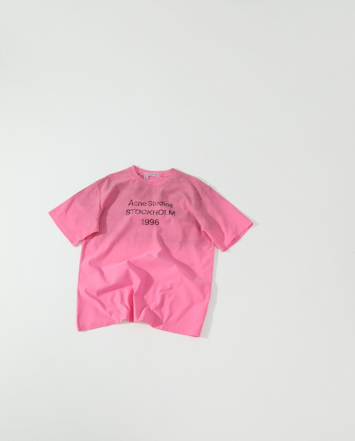 Acne Studios Logo T-shirt Relaxed Fit Cotton #337208
