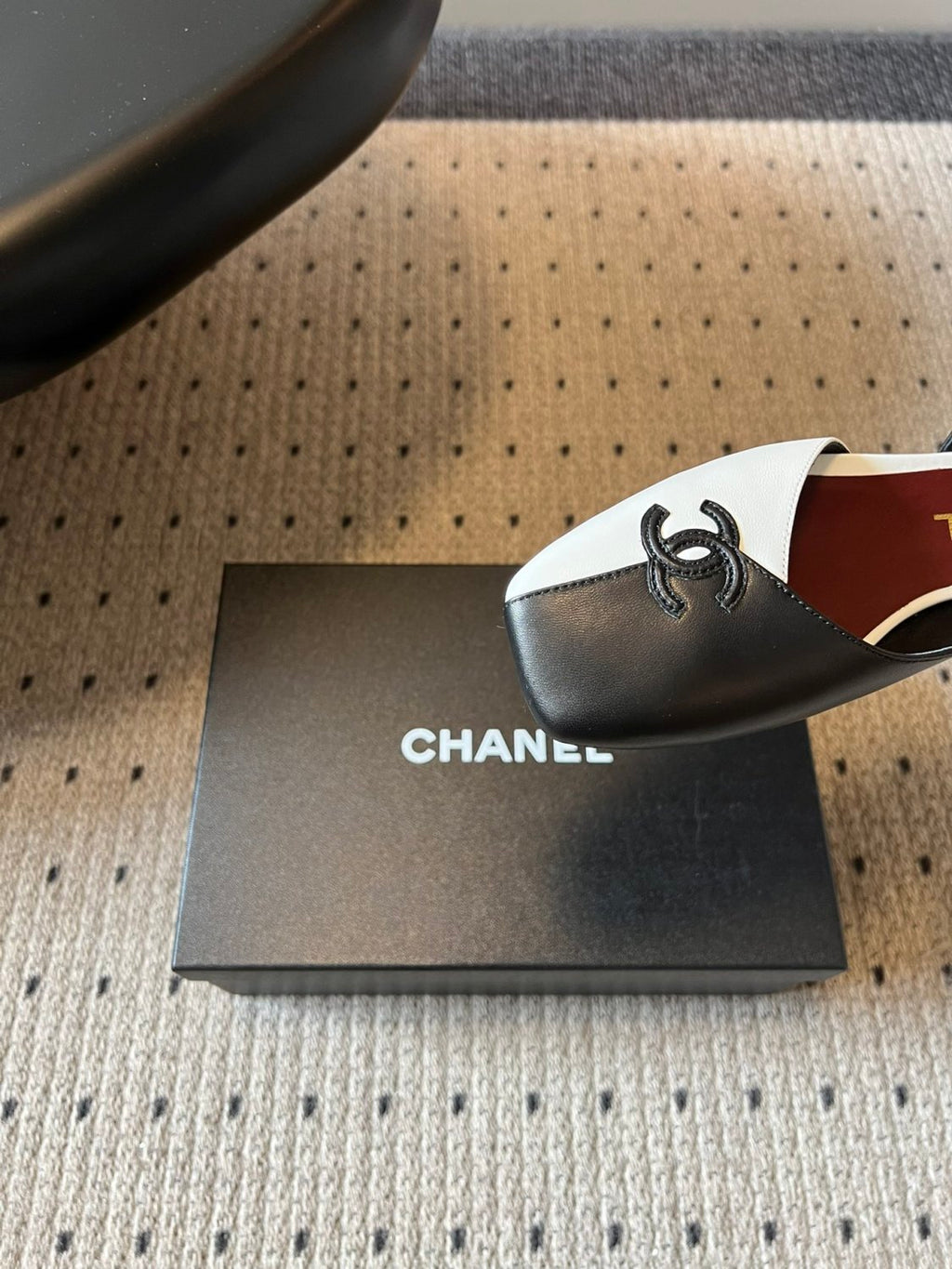Chanel Color Block Back Sandals #378628