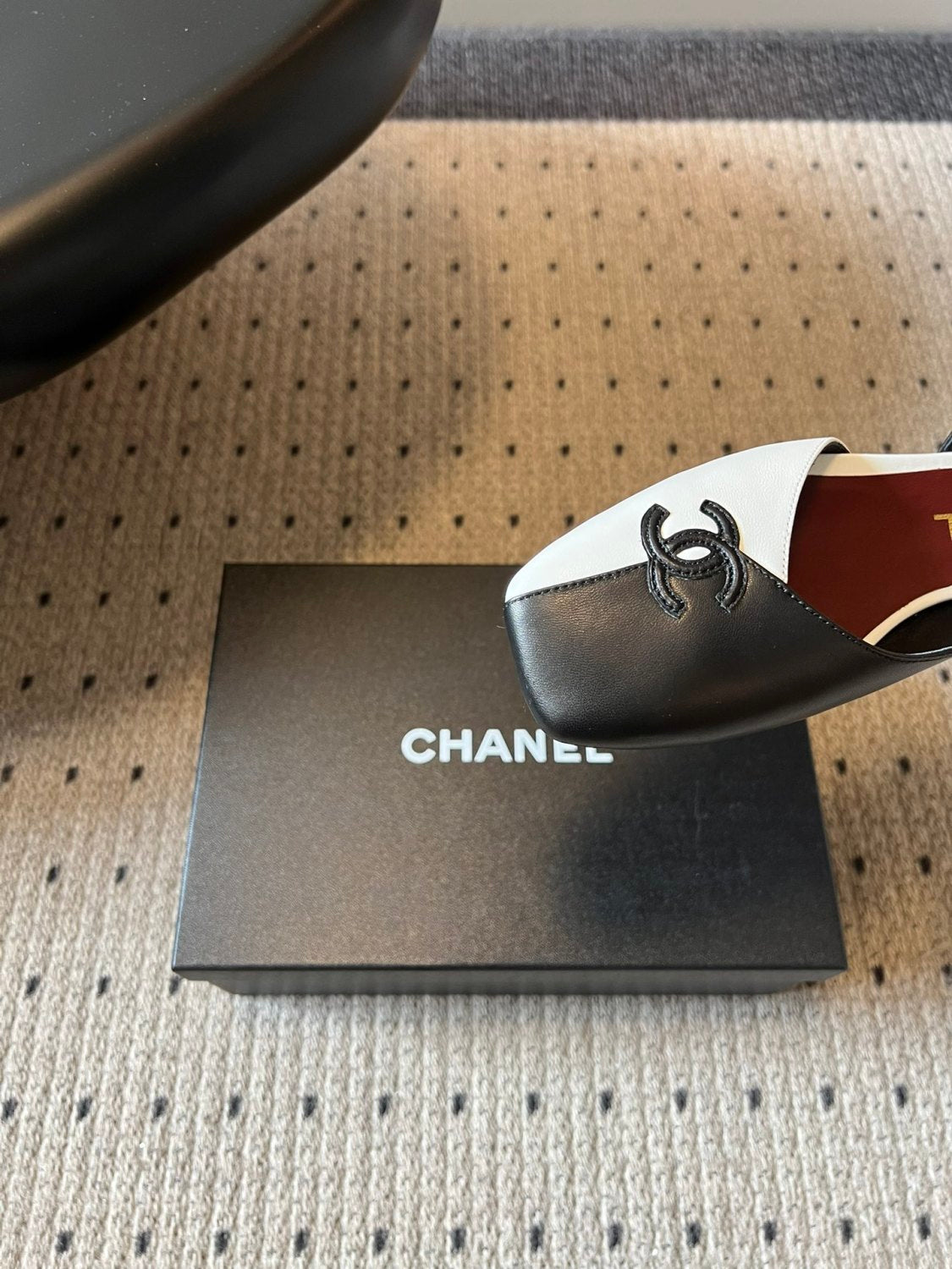 Chanel Color Block Back Sandals #378628
