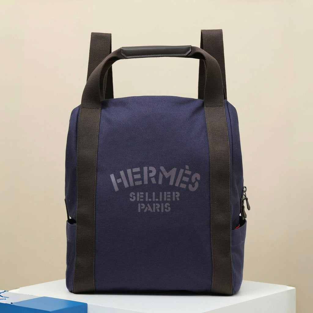 Hermes Men's wear and Women's Fashion Casual Patterned Print Color-Block Backpack Bag Bags #78792