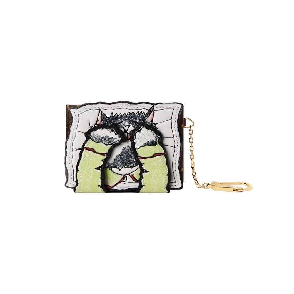 Louis Vuitton Kitty Coin Purse Wallet Phone Holder Slippy Coin Purse #332789
