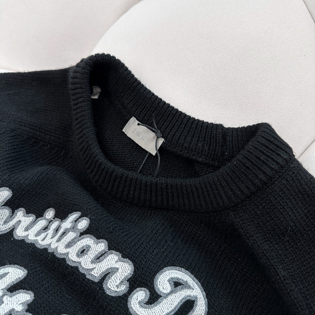 Christian Dior Atelier Sweater Crew Neck Long Sleeve Knitted jumper #96666