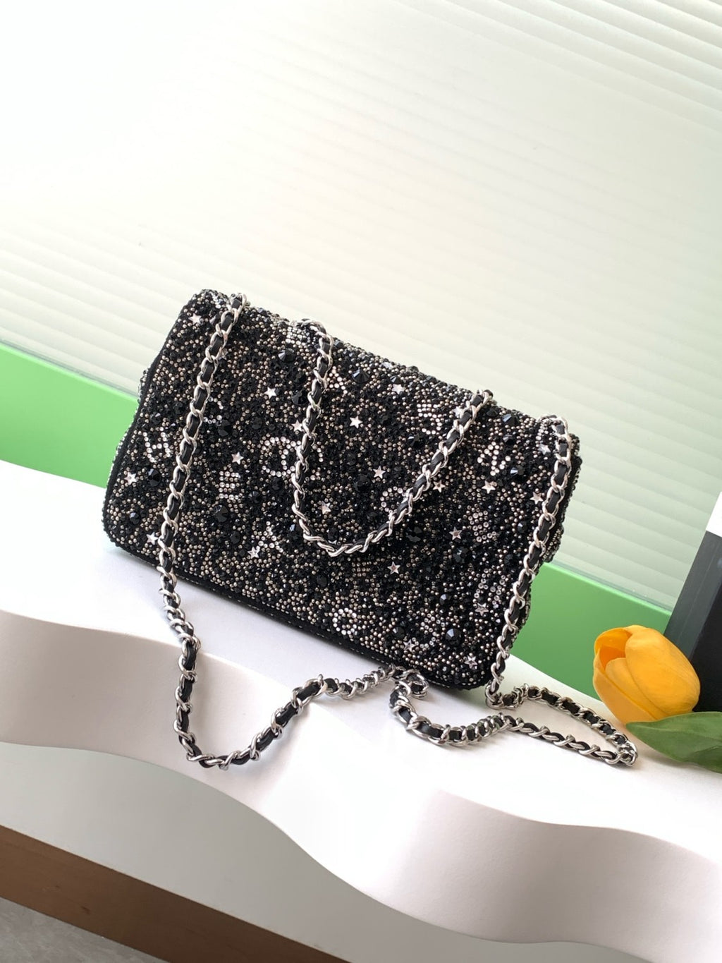 Chanel Women's Full Diamond Fashion Solid Color Handbag Casual Crossbody Bags Bag #71914