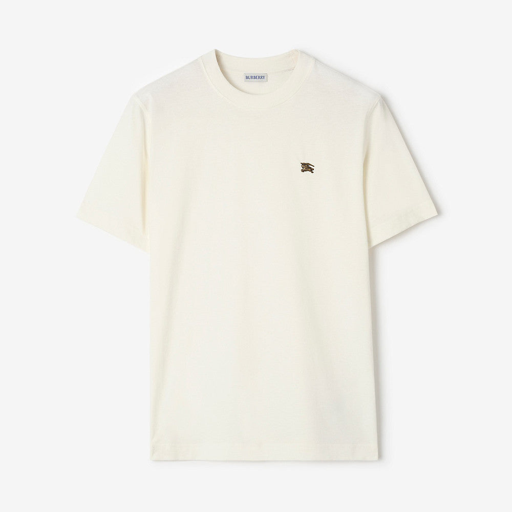 Burberry Metal EKD Cotton T-shirt in Black #378046