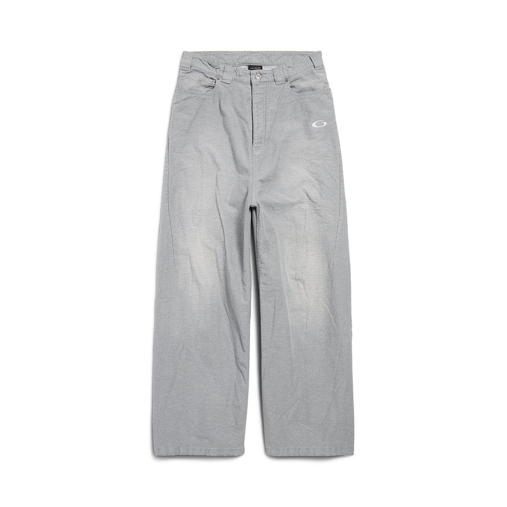 Balenciaga Top-quality Version Men's Trompe L Œil Hoodie Pants in Heather Grey#335727