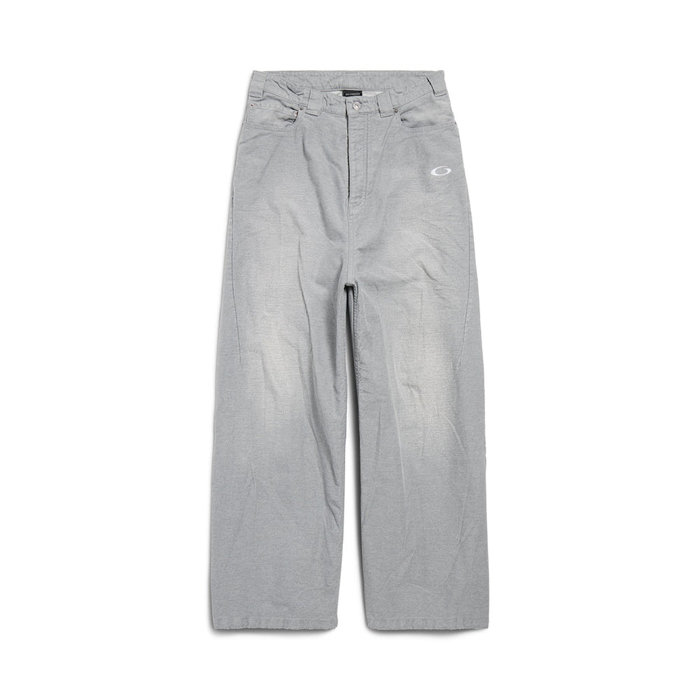 Balenciaga Top-quality Version Men's Trompe L Œil Hoodie Pants in Heather Grey#335727