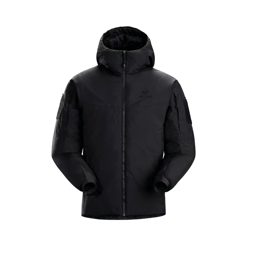 Arcteryx Men's Winter Fashion Casual Hooded Windproof Zipper Warm Thick Cotton Coat Jacket  #78897
