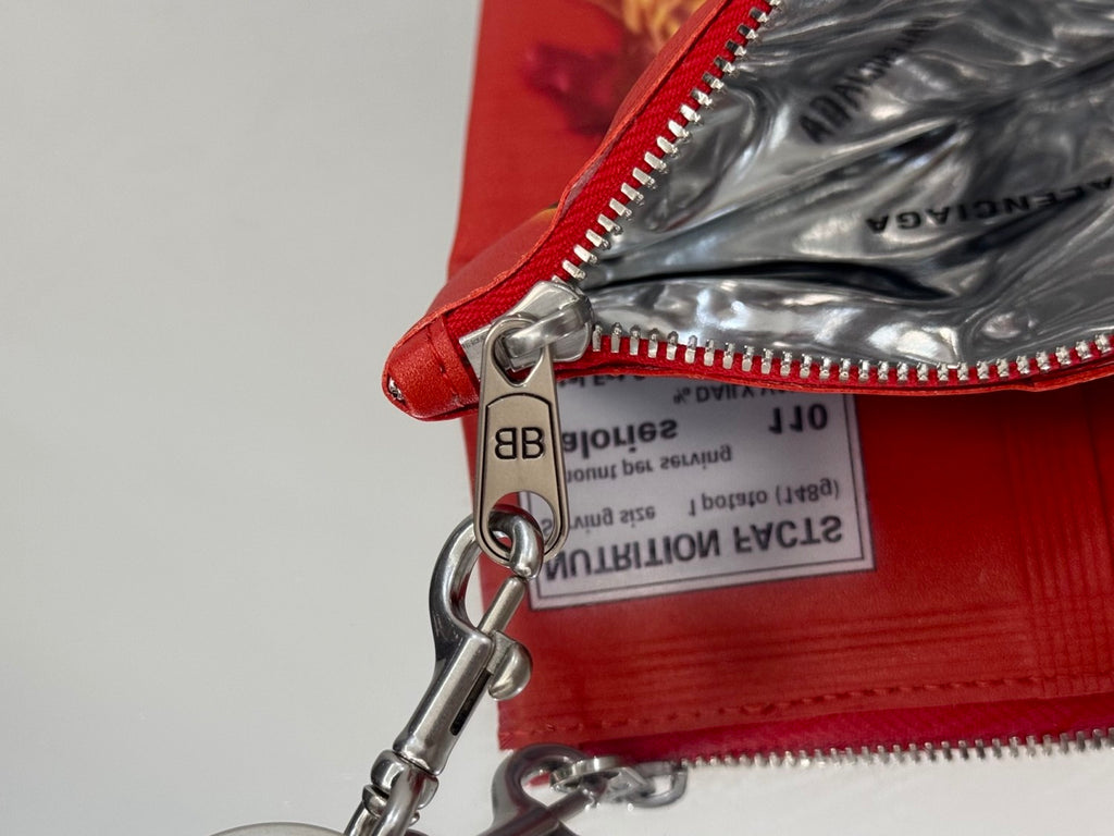 Chips Balenciaga Pure Color Cowhide Leather Zipper Tote Clutch Bag Cell Phone Bags #76782