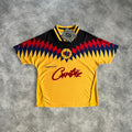 Corteiz Club America V-Neck Jersey Yellow