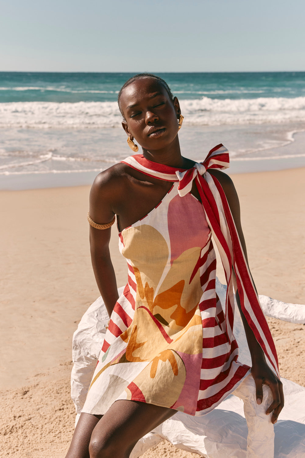 Carmen Dress - Estivo Abstract