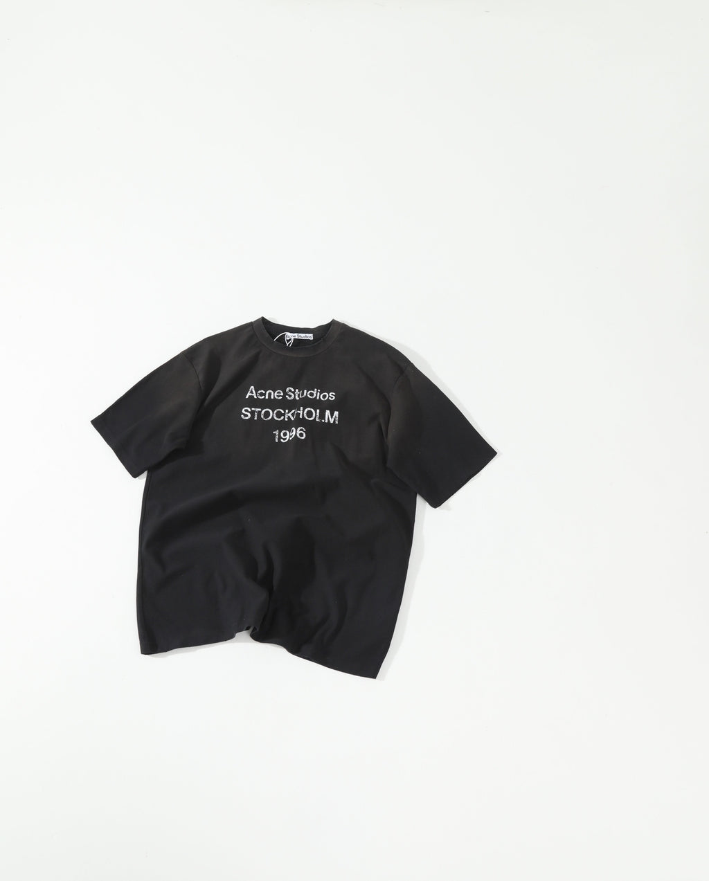 Acne Studios Logo T-shirt Relaxed Fit Cotton #337208