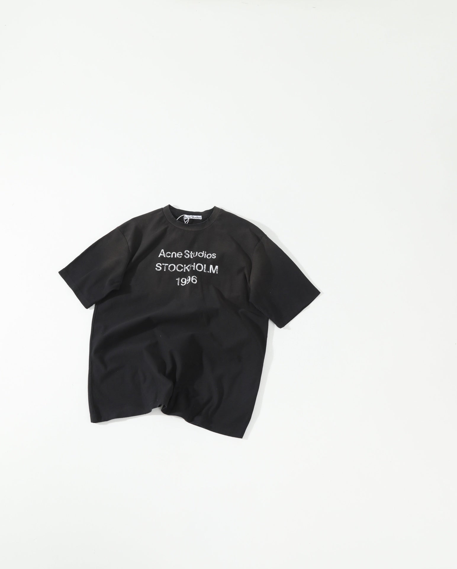 Acne Studios Logo T-shirt Relaxed Fit Cotton #337208