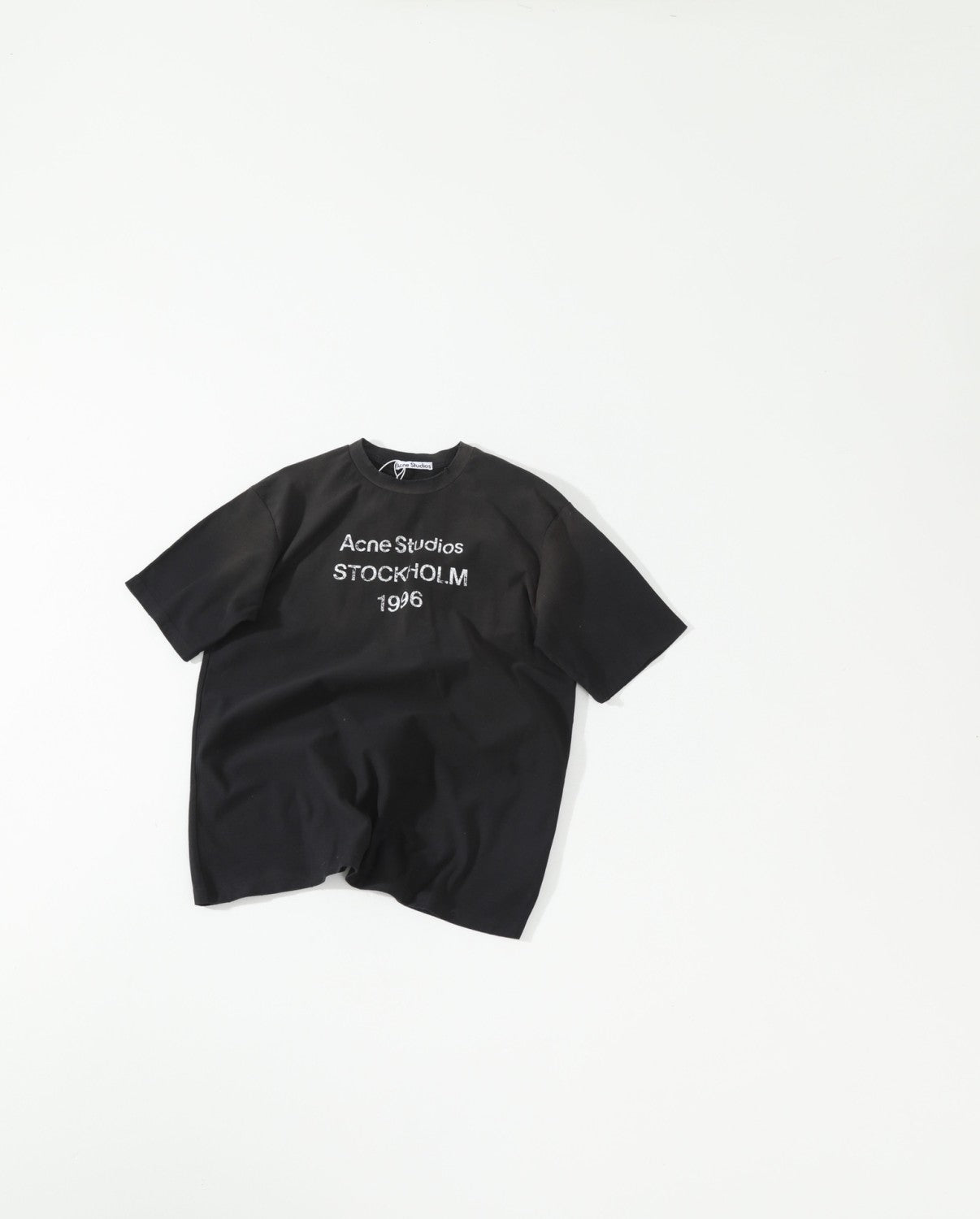 Acne Studios Logo T-shirt Relaxed Fit Cotton #337208