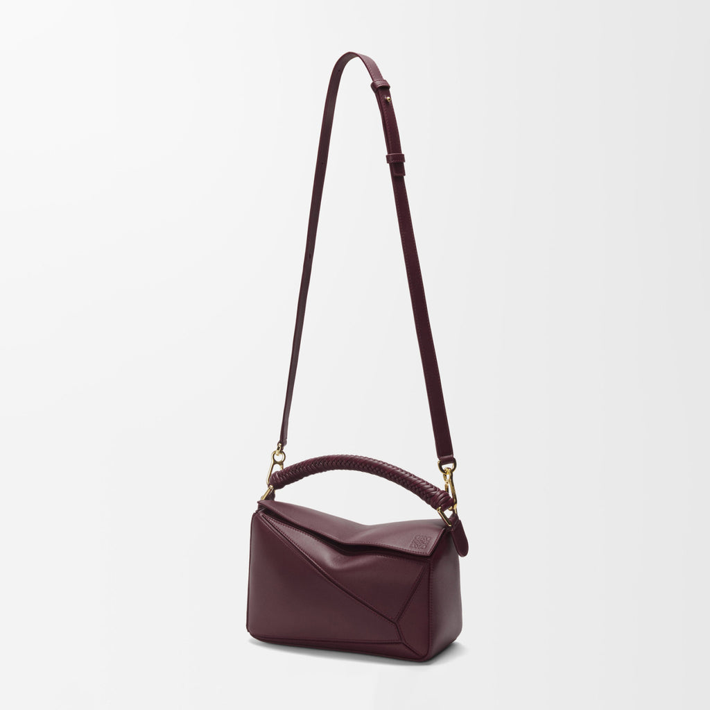 Loewe Puzzle Women's Fashion Classic Solid Color Leather Handle Embossed Tote Bag Shoulder Bag Crossbody Bag Bags A510S21XAE-1100 #78919