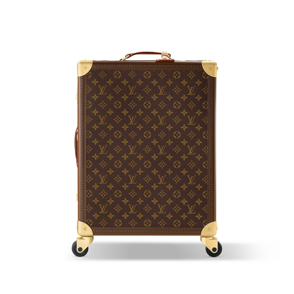 Louis Vuitton Rolling Trunk Men's and Women's Alphabet Logo Printed Solid Color Leather Trolley Case Luggage Bag Bags #76154
