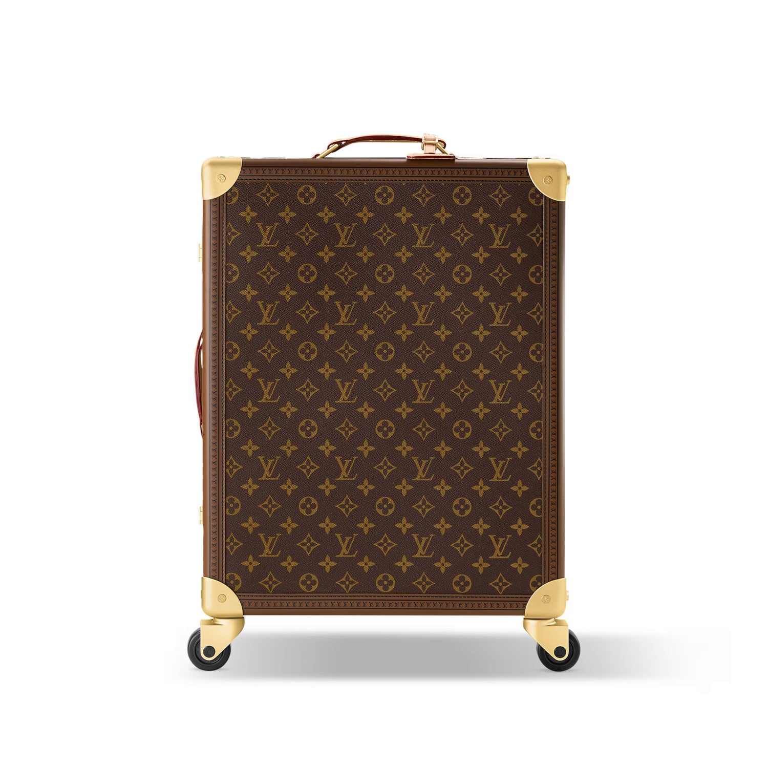 Louis Vuitton Rolling Trunk Men's and Women's Alphabet Logo Printed Solid Color Leather Trolley Case Luggage Bag Bags #76154