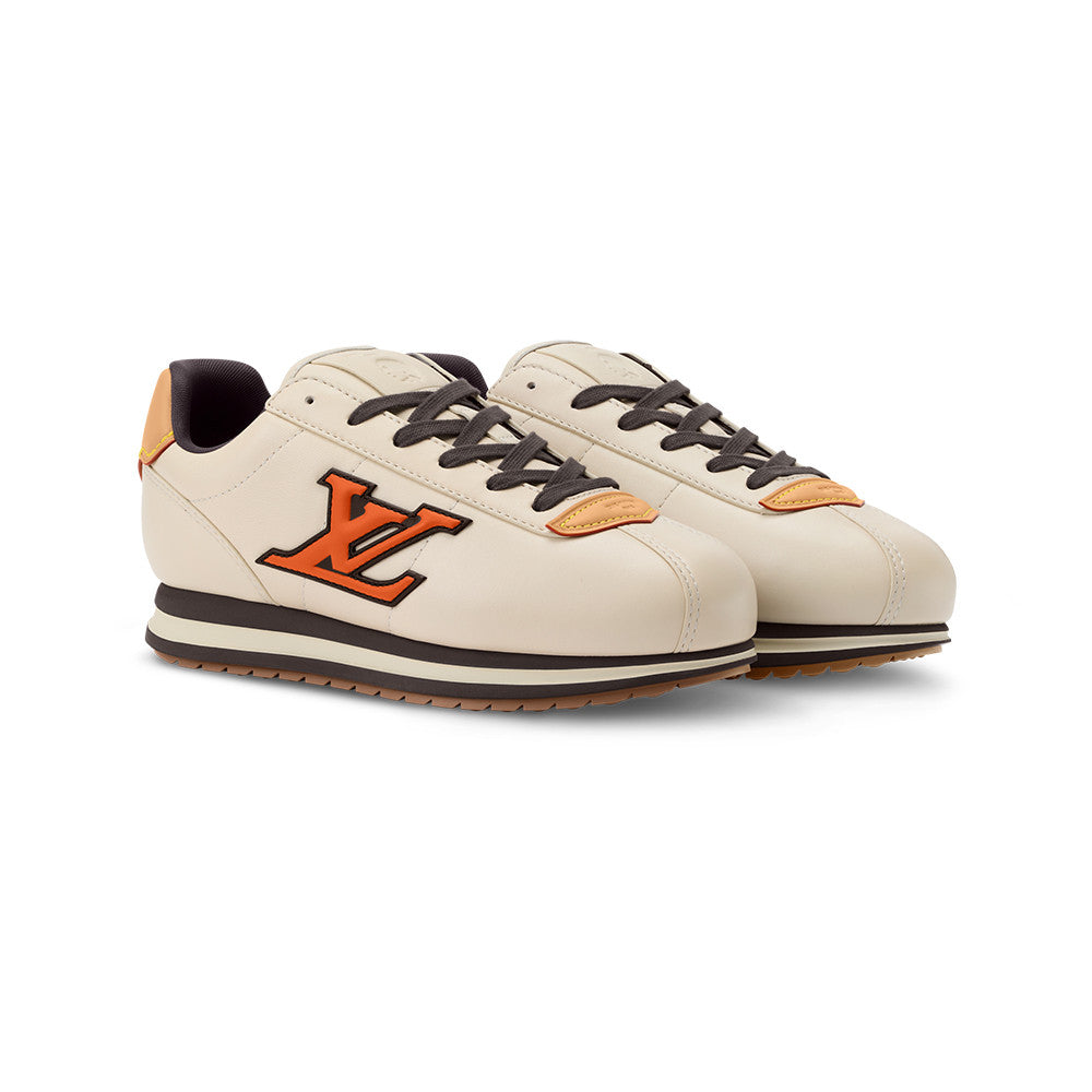 Louis Vuitton LV BUTTERSOFT Men's and Women's Spring/Summer Fashion Casual Round Toe Lace Up Logo Letter Decorated Leather Low Top Printed Sneakers Casual Shoes #78846  #335472