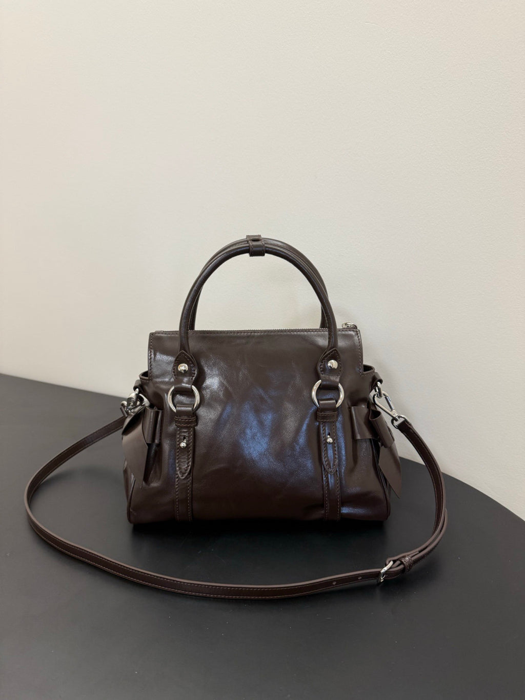 Miumiu Bow Motorcycle Bag #337185