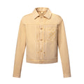 Louis Vuitton TYPE II Men's Spring/Autumn Solid Colour Embroidered Letter Print Pocket Single-Breasted Long-Sleeved Denim Jacket and Casual Denim Trousers Pants Set Suit #77715