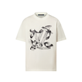 Louis Vuitton Loose Cotton Printed Short Sleeved T-Shirt #21716